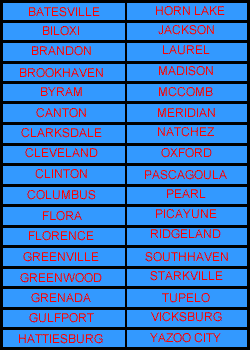 Mississippi Cities